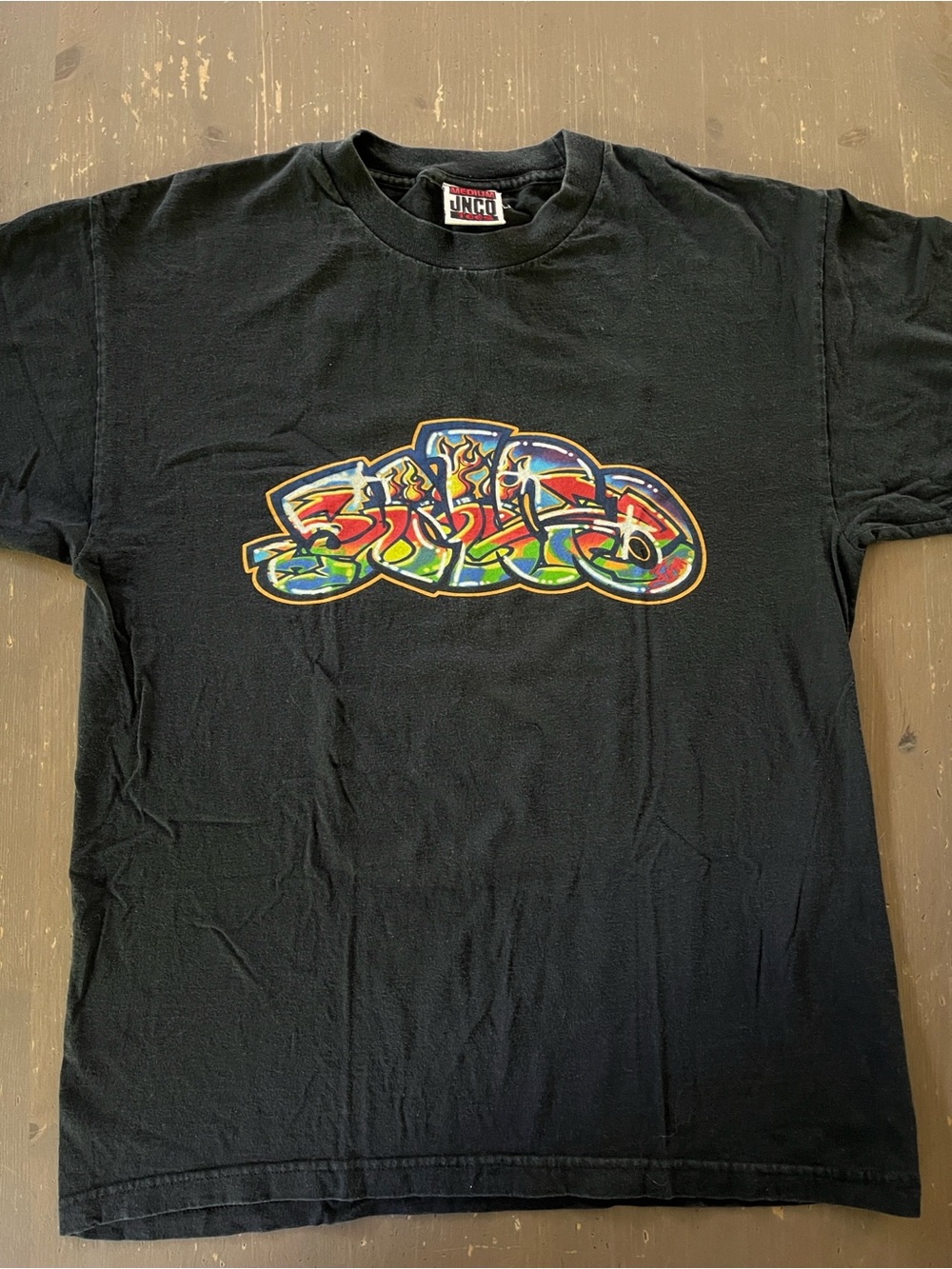Vintage 99’s JNCO Burner Short Sleeve Tee Shirt
